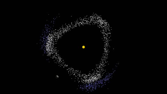 滲む電波と小惑星 / nulut.nnn 宇宙からの「高速電波バースト」発信元が判明 30億光年先の矮小銀河