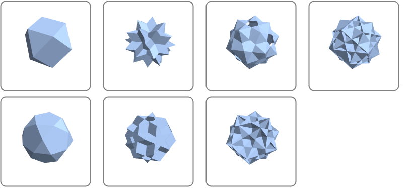 精心管理的多面体集: Wolfram 语言12 的新功能
